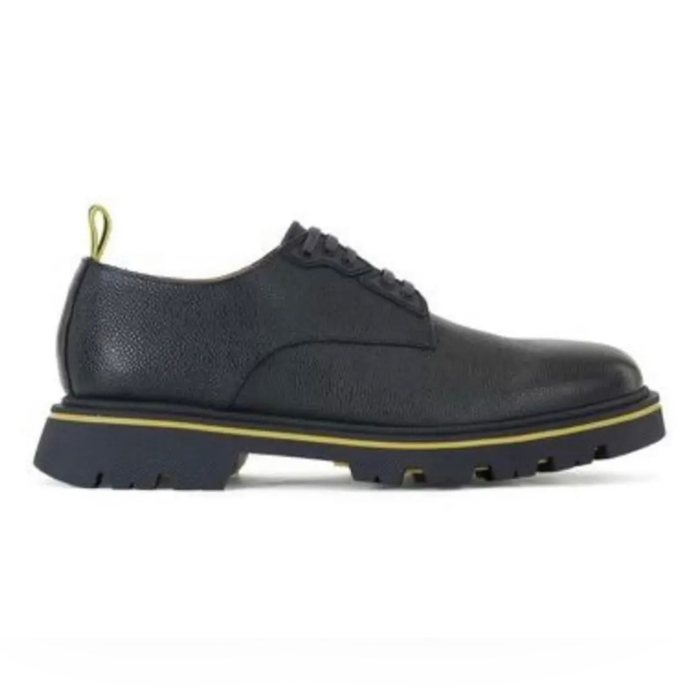 Hugo Boss Rubber-Trimmed Derby Shoes View 2
